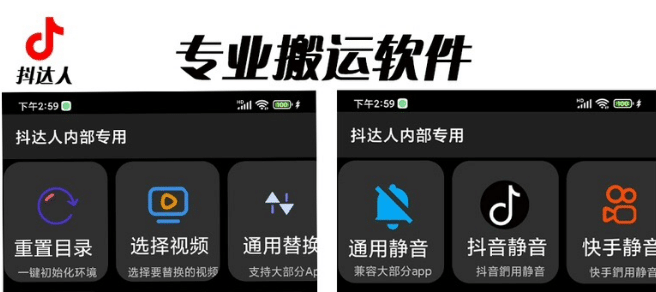 对外收费699抖音傻瓜式一键搬运，起号专用5分钟一个视频《软件+详细教程》搞钱吧-网创项目资源站-副业项目-创业项目-搞钱项目搞钱吧