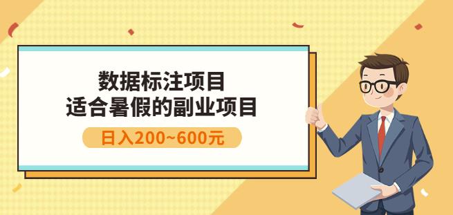 副业赚钱：人工智能数据标注项目，简单易上手，小白也能日入200+搞钱吧-网创项目资源站-副业项目-创业项目-搞钱项目搞钱吧