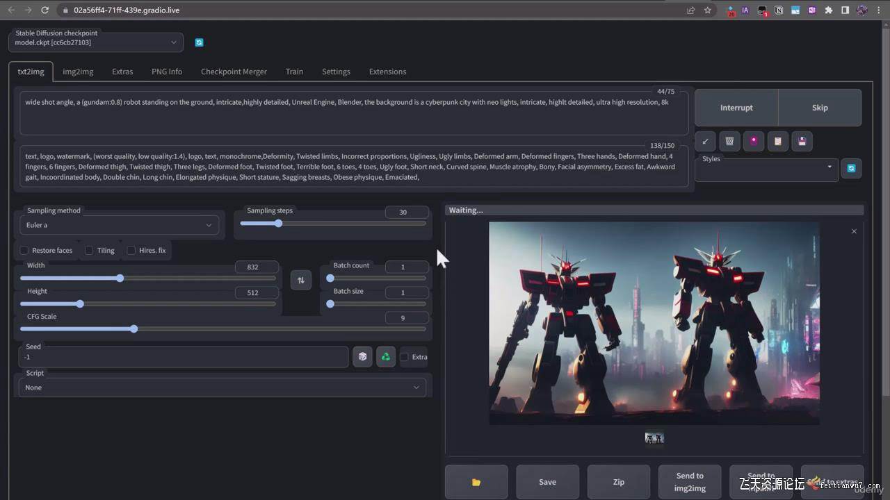 终极 Stable Diffusion + ChatGPT AI绘画及模型训练课程-中英字幕搞钱吧-网创项目资源站-副业项目-创业项目-搞钱项目搞钱吧