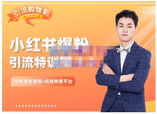 陆明明·小红书爆粉特训班5.0，助你轻松玩转小红书平台价值1380元搞钱吧-网创项目资源站-副业项目-创业项目-搞钱项目搞钱吧