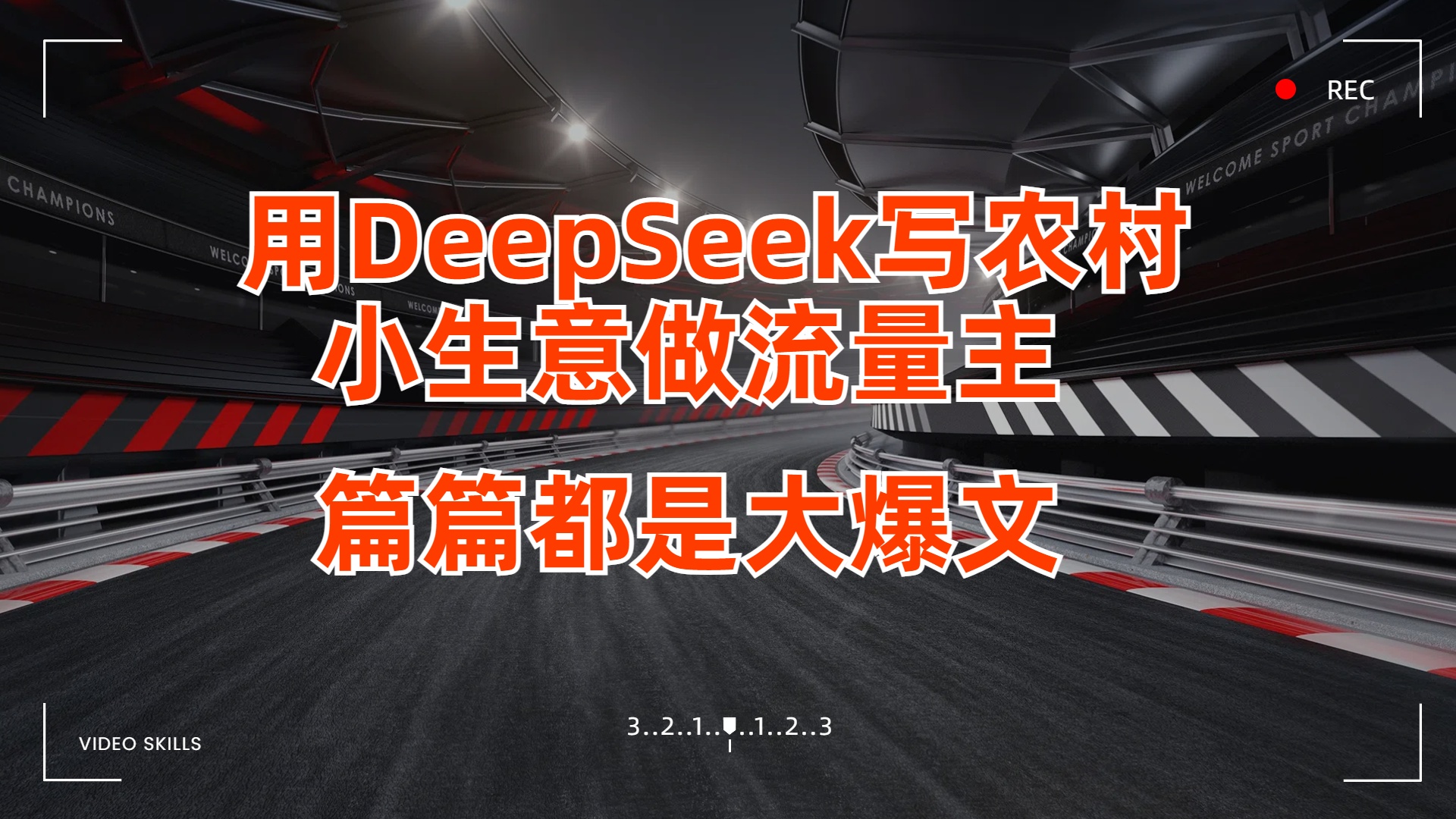 用DeepSeek写农村小生意做流量主，篇篇都是大爆文搞钱吧-网创项目资源站-副业项目-创业项目-搞钱项目搞钱吧