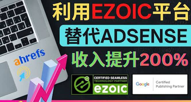 利用Ezoic优化网站广告：把自己的Adsense广告收入提升80%到200%搞钱吧-网创项目资源站-副业项目-创业项目-搞钱项目搞钱吧