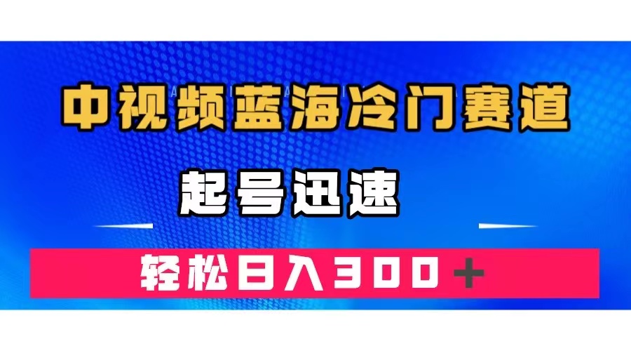 中视频蓝海冷门赛道，韩国视频奇闻解说，起号迅速，日入300＋搞钱吧-网创项目资源站-副业项目-创业项目-搞钱项目搞钱吧