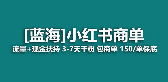 【蓝海项目】小红书商单！长期稳定 7天变现 商单一口价包分配 轻松月入过万搞钱吧-网创项目资源站-副业项目-创业项目-搞钱项目搞钱吧